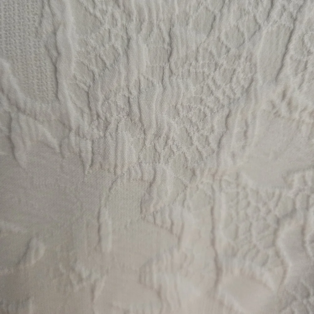 EXPRESS Puff Sleeved BabyDoll Blouse White Size M Used - Picture 6 of 6